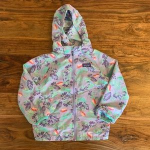 Patagonia windbreaker purple